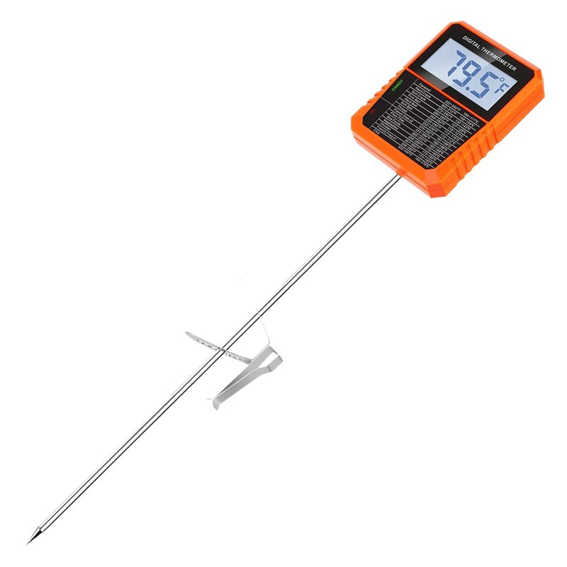 Digital Thermometer Probe - Y42A-TP510 Digitale thermometer, waterdicht met potclip,