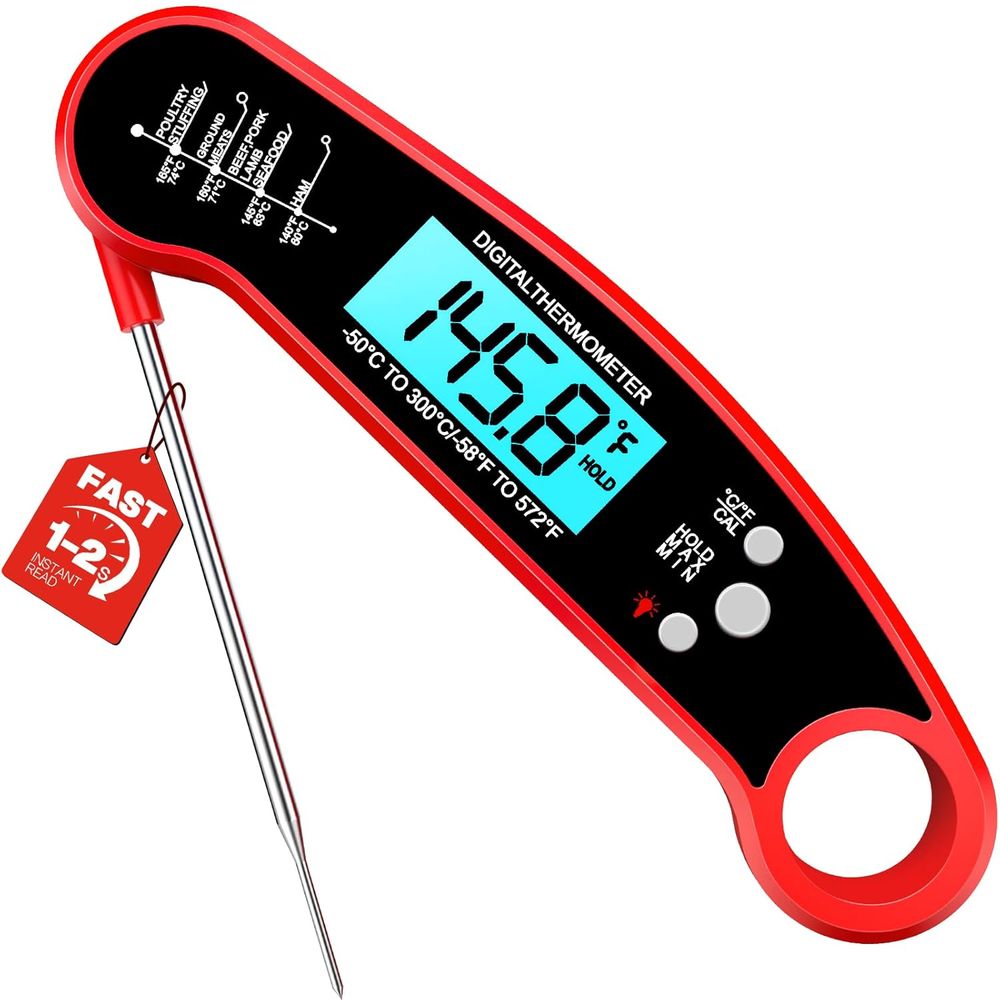 Digital Thermometer Probe - Digitale vleesthermometer voor grillen, BBQ, airfryer,