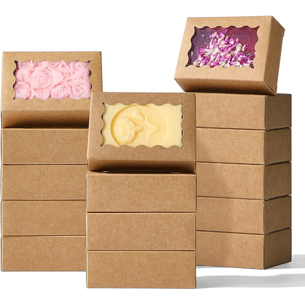 40 stuks kraftpapier zeepdoosj - Kraft Paper Box recensie en prijs