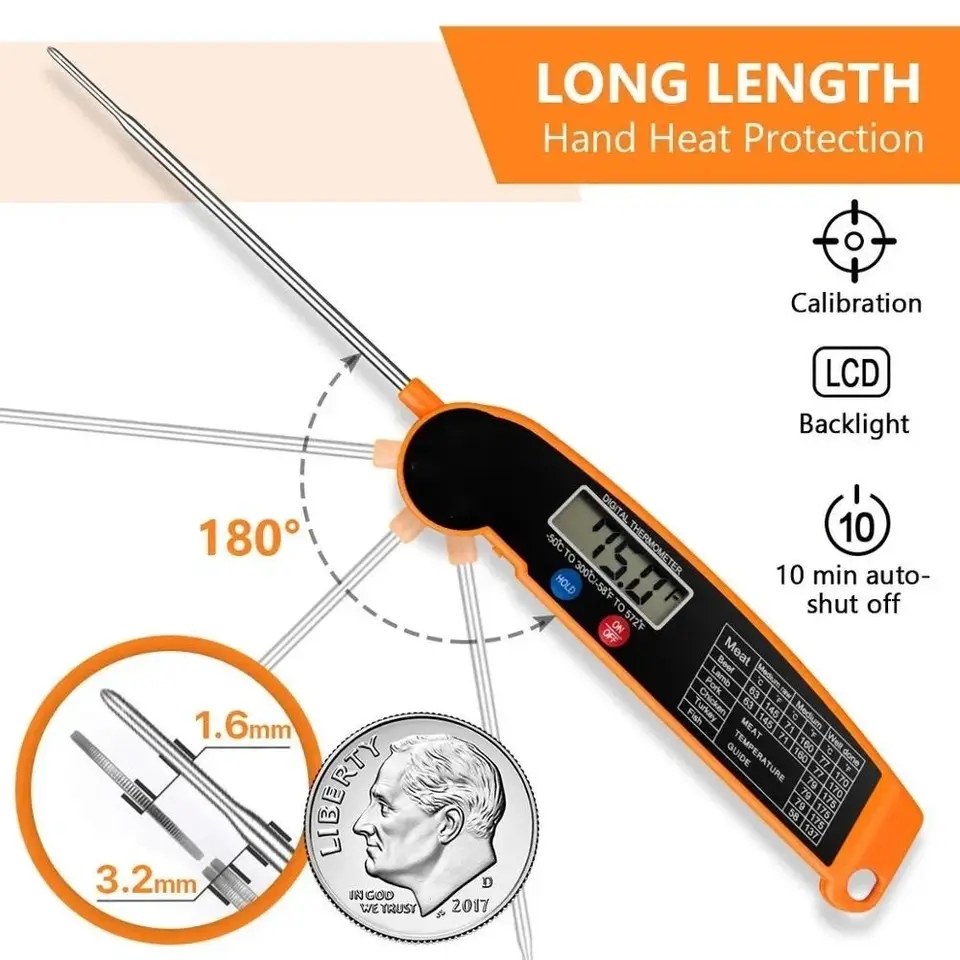 Hot Sale Digitale keukenvoedse - Digital Thermometer Probe recensie en prijs