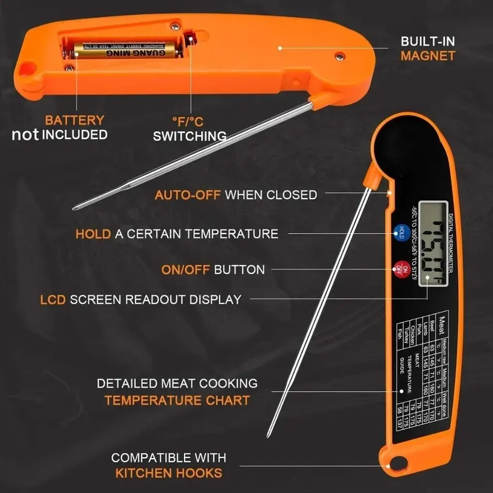 Hot Sale Digitale keukenvoedse - Digital Thermometer Probe recensie en prijs