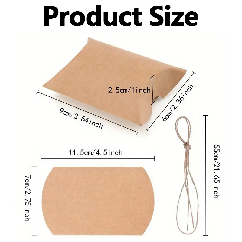 50/100 STUKS Veelkleurig Kraft - Kraft Paper Box recensie en prijs