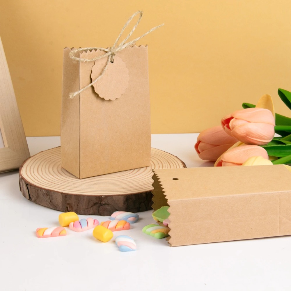 Multifunctionele retro kraftpa - Kraft Paper Box recensie en prijs