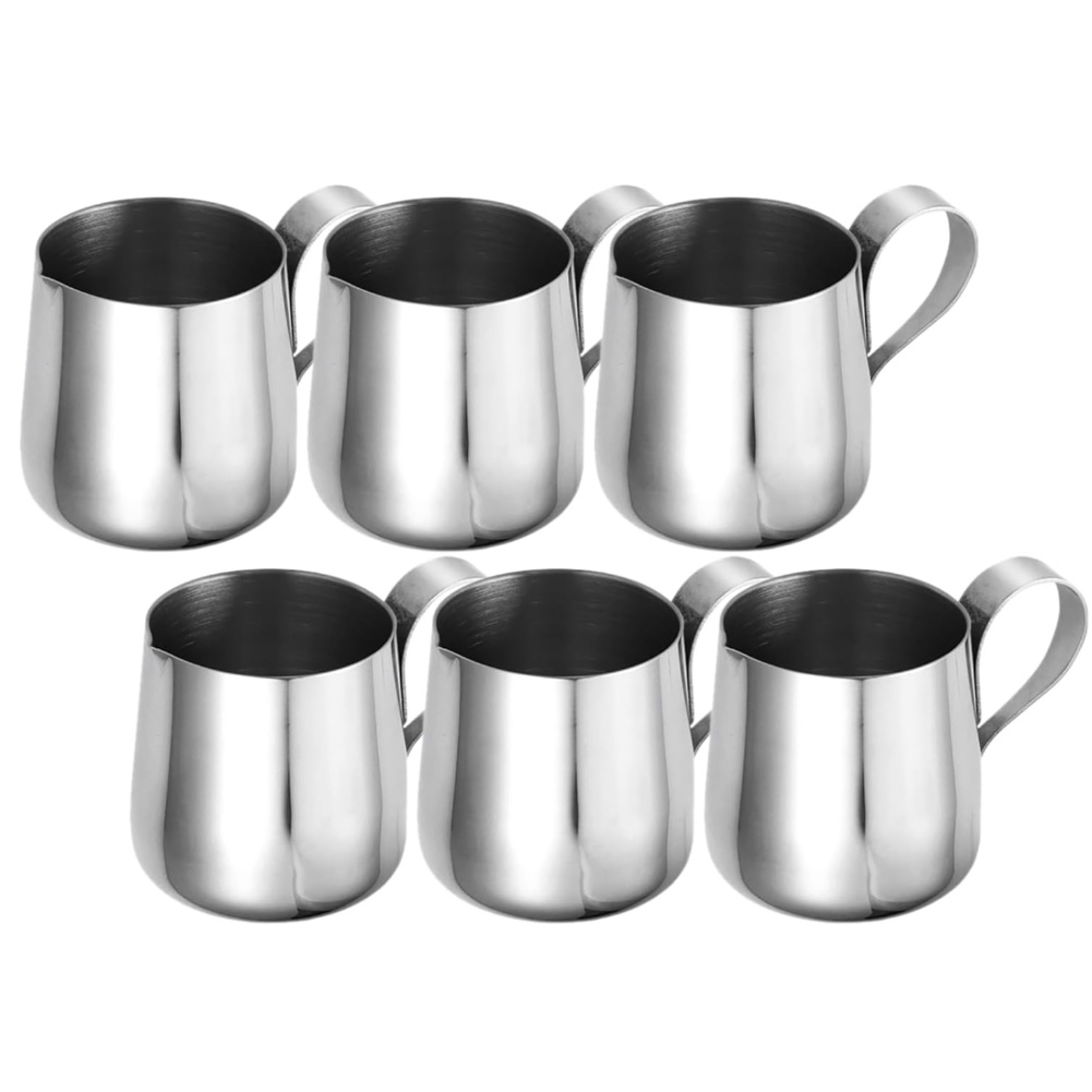 6-pack roestvrijstalen crèmeka - Pour Spout Pitcher recensie en prijs