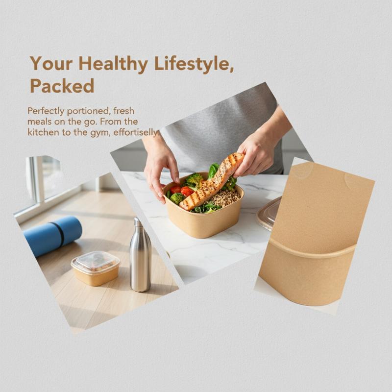 # 10 Stuks Wegwerp Lunchbox Kr - Kraft Paper Box recensie en prijs