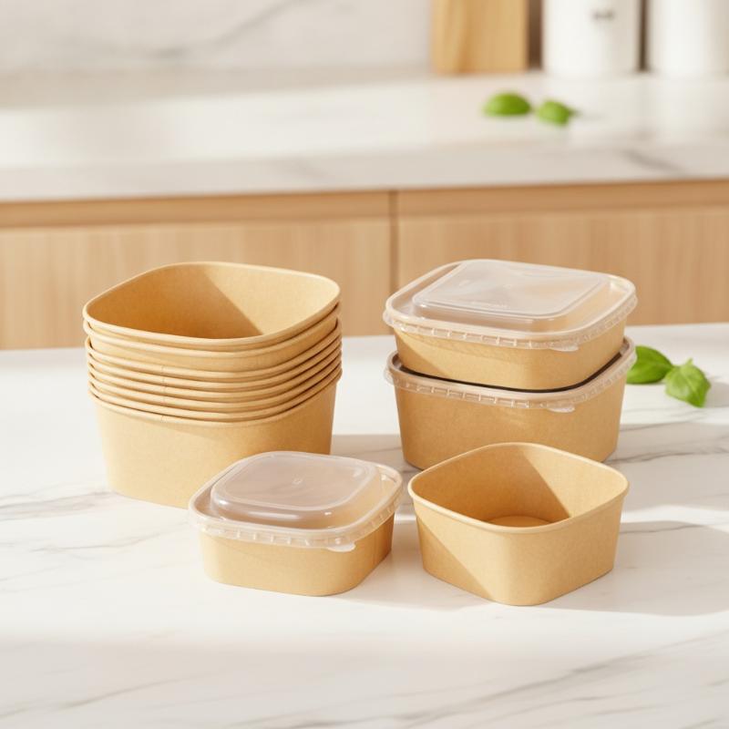 # 10 Stuks Wegwerp Lunchbox Kr - Kraft Paper Box recensie en prijs