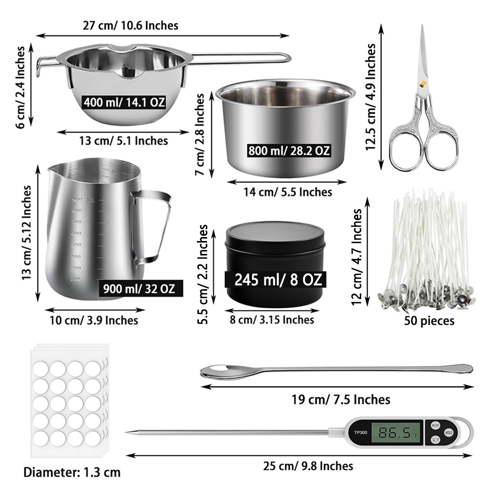Glintmos DIY kaarsenmaakset me - Wax Melting Pot recensie en prijs