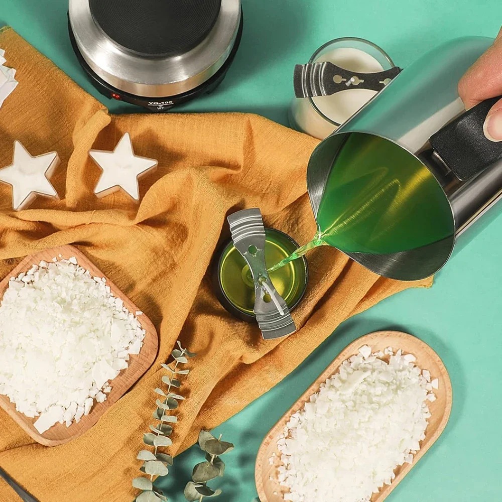Glintmos DIY kaarsenmaakset me - Wax Melting Pot recensie en prijs