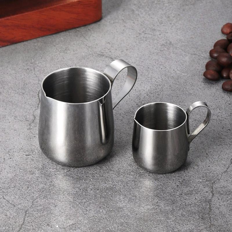 Roestvrijstalen koffiemelkopsc - Pour Spout Pitcher recensie en prijs