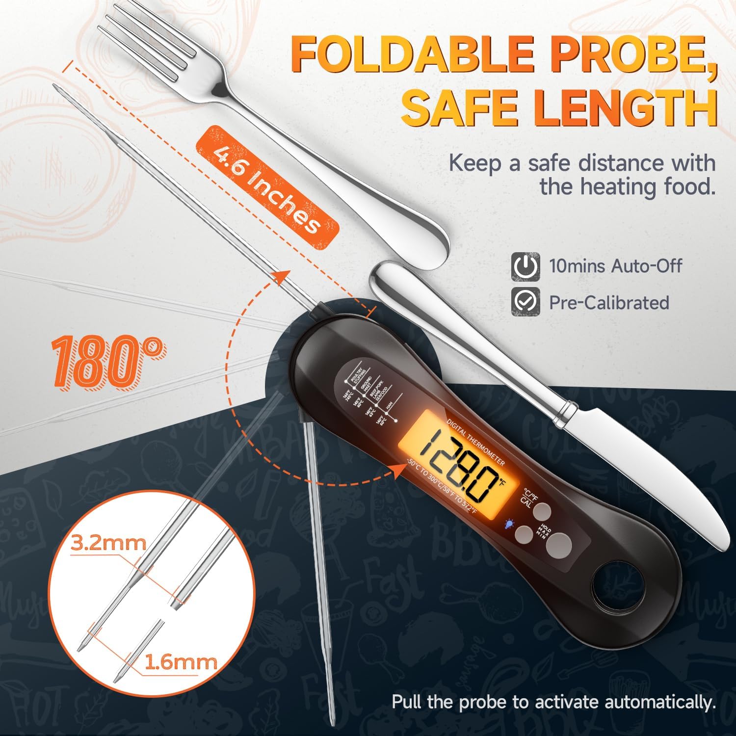 Digitale, direct afleesbare vl - Digital Thermometer Probe recensie en prijs