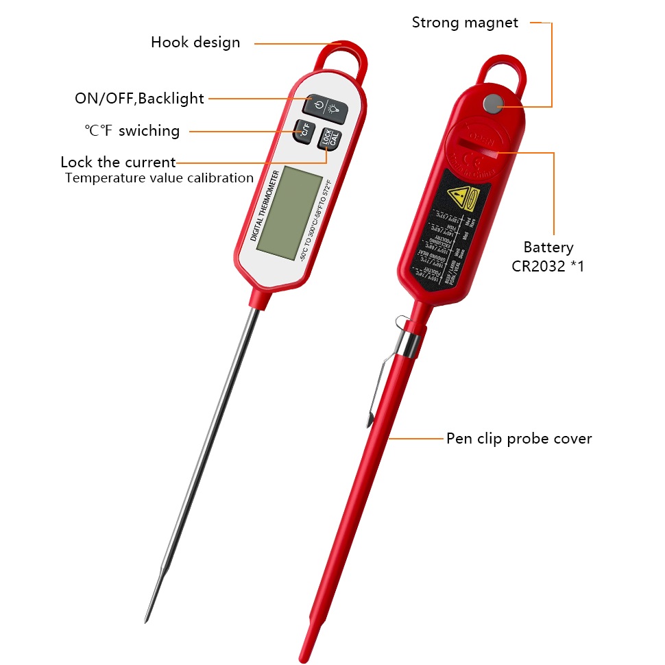 Digitale vleesthermometer Dire - Digital Thermometer Probe recensie en prijs