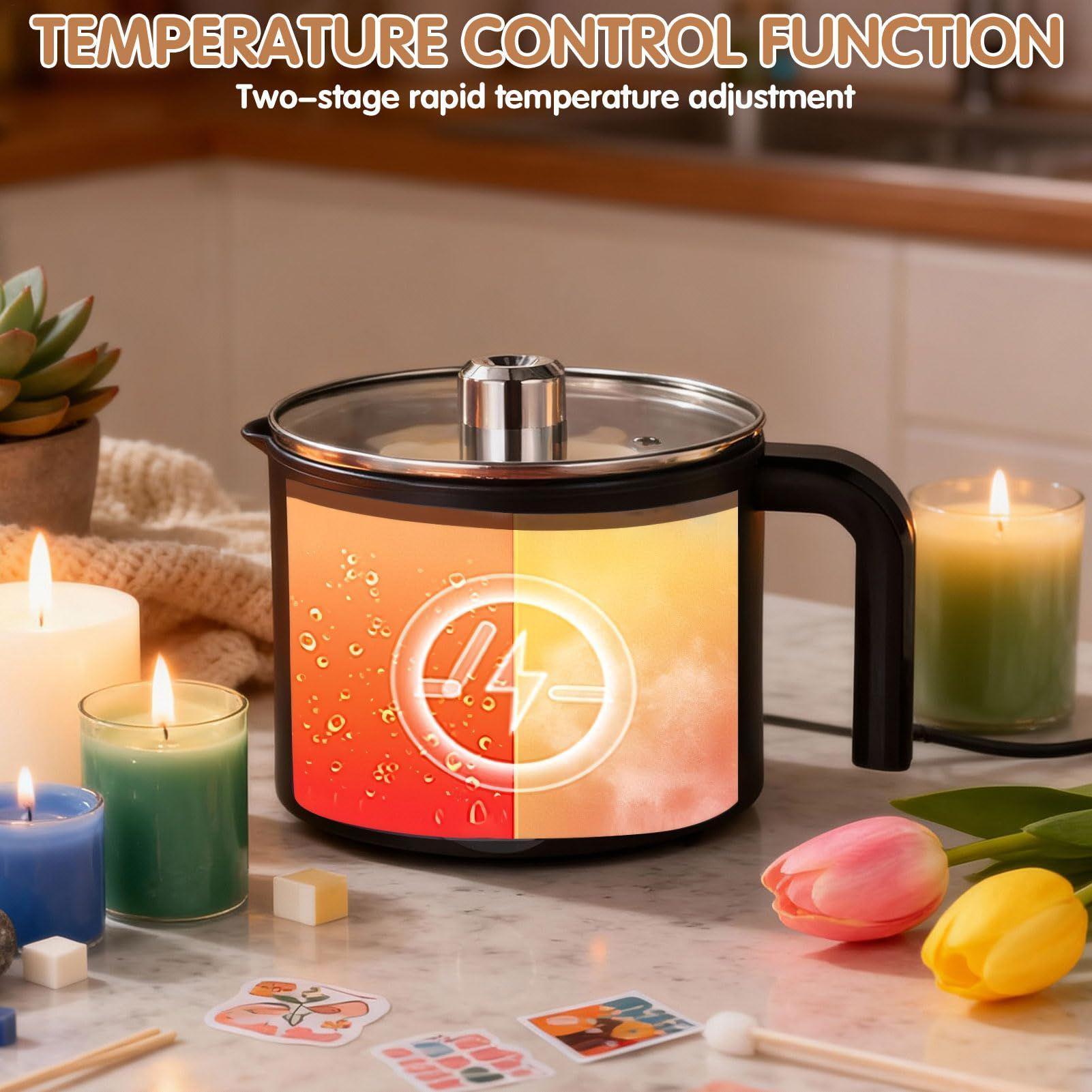 Kaarswas smeltpot 1,5L grote r - Wax Melting Pot recensie en prijs