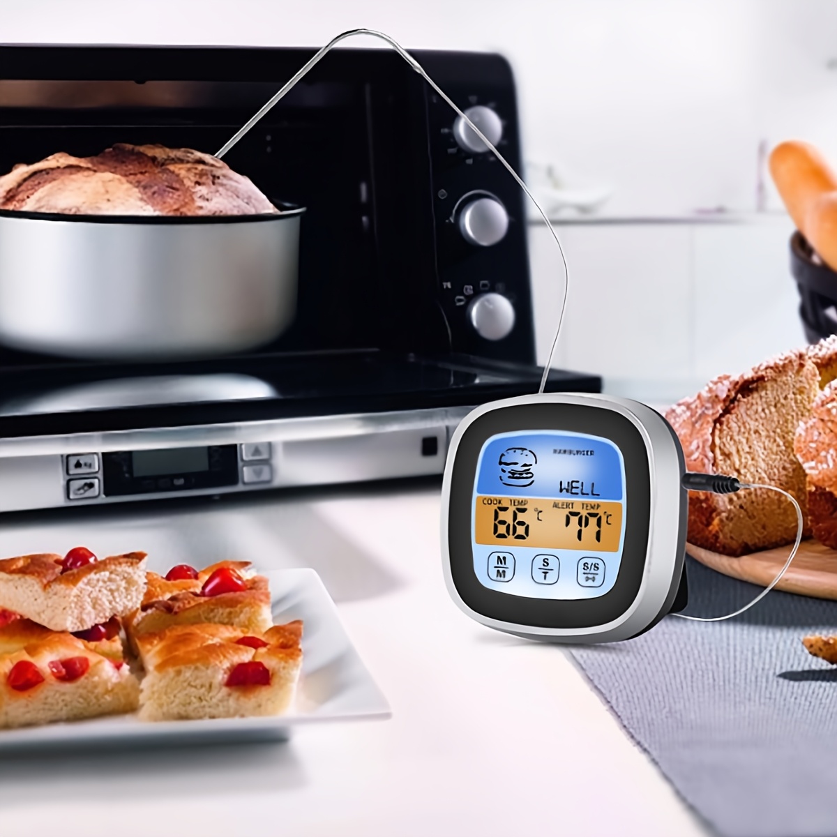 Digitale vleesthermometer BBQ- - Digital Thermometer Probe recensie en prijs