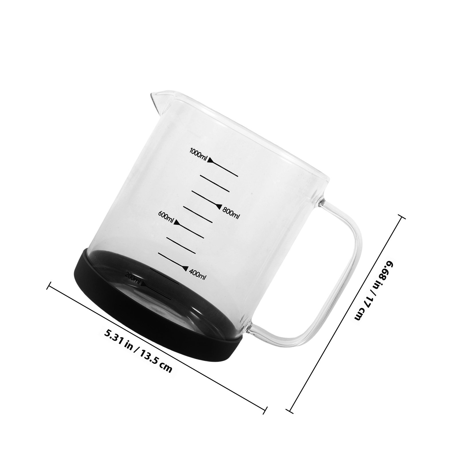 1000 ml glazen maatbeker met p - Pour Spout Pitcher recensie en prijs